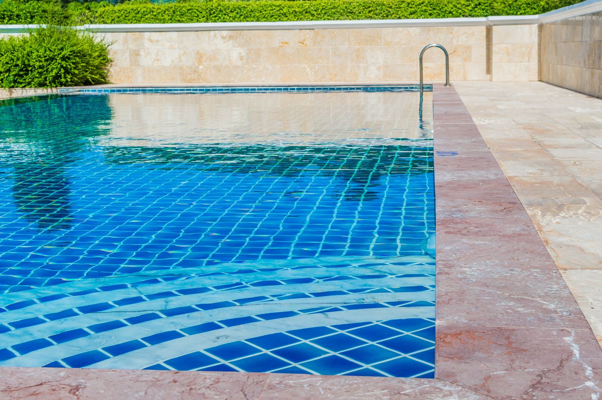 concrete swimming pool
