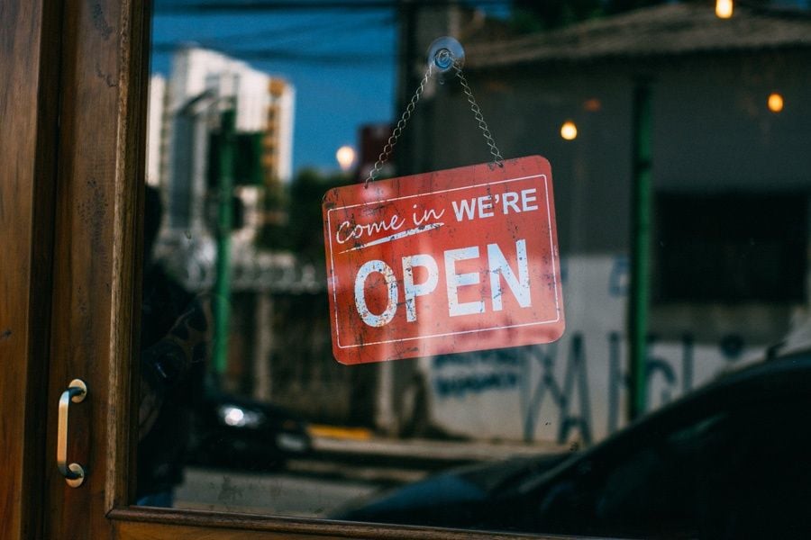 open-sign