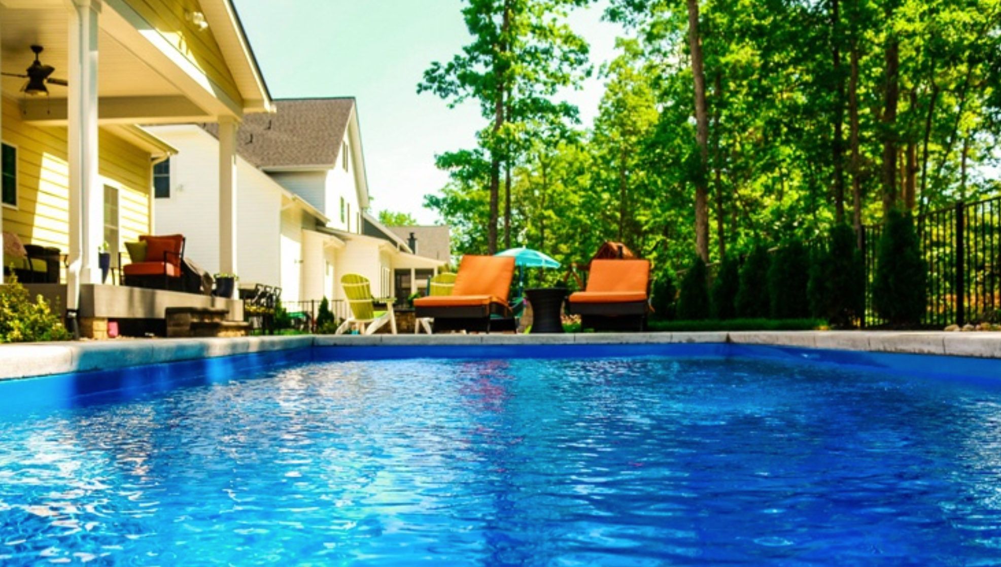 Fiberglass swimming pool - how to get a pool fast and cheap