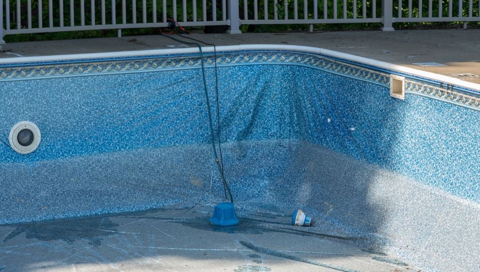 pool liner replacement